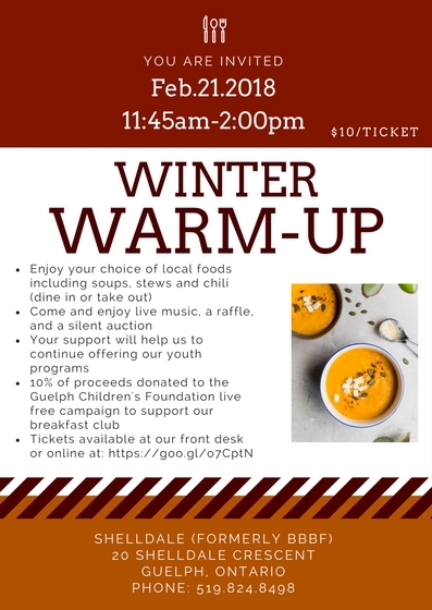 Winter Warm Up Invitation
